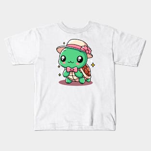 Cute Turtle Kids T-Shirt